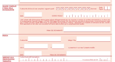 modello aa7 agenzia entrate