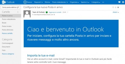 outlook.com prende il posto di Microsoft Hotmail