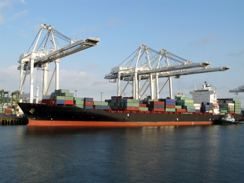 Traffico dei container in forte crescita