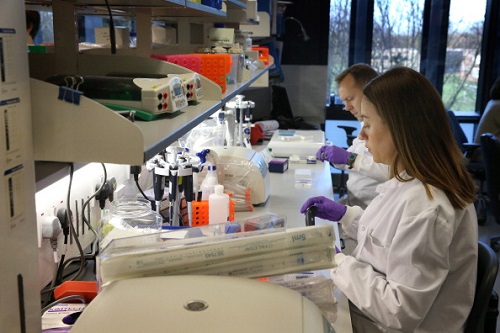 Prime Minister David Cameron Visits Cancer Research UK's Cambridge Research Institute