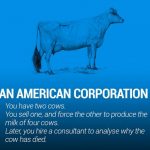 Una mucca per spiegare l'economia contemporanea
