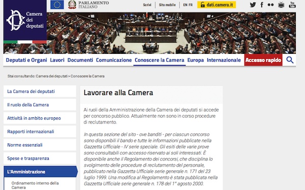 camera, montecitorio