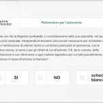 Referendum consultivo in Lombardia e Veneto, come si vota